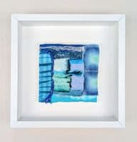 Seascape Window | Textile Art | Coastal Artwork | Lucinda Button