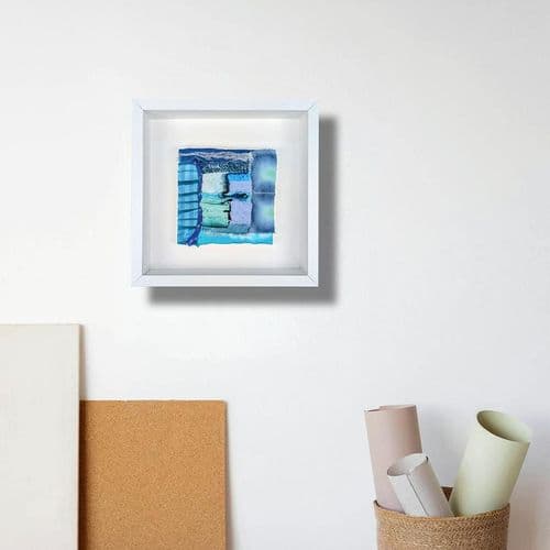 Seascape Window – Textile Art