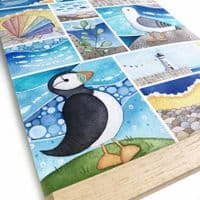 Seaside Print| Art Print | Louise Stocker