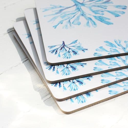 Seaweed Design Placemats – set of 4