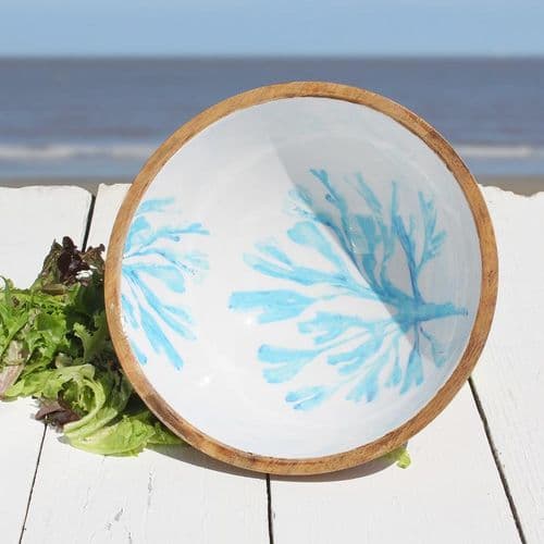 Seaweed - Wooden Salad Bowl