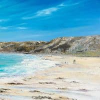Sennen Cove & Cape Cornwall | Art Print | Gail Morris