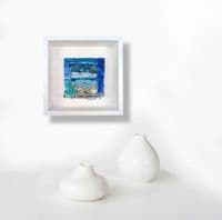 Shellscape | Textile Art |  Coastal Artwork | Lucinda Button