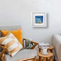 Shellscape | Textile Art |  Coastal Artwork | Lucinda Button