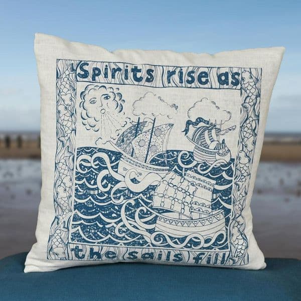 Ship Cushion | Jill Pargeter