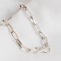 Silver Anchor Chain Bracelet | Silver Bracelet | Sarah Adams