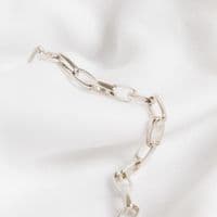 Silver Anchor Chain Bracelet | Silver Bracelet | Sarah Adams