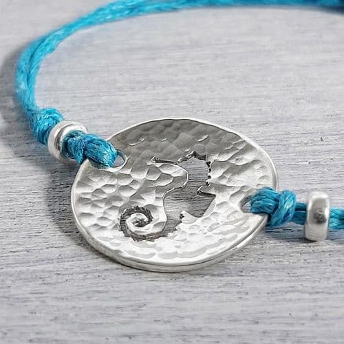 Silver Seahorse Bracelet