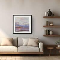 Sitting Listening to the Sea | Fine Art Print | Nel Whatmore
