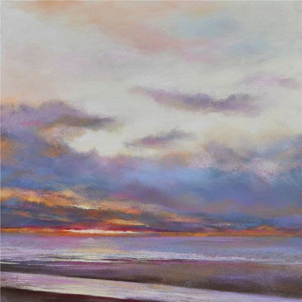 Sitting Listening to the Sea | Fine Art Print | Nel Whatmore