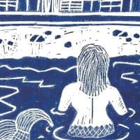 Solent Mermaids | Linocut Print | Marnie Baker