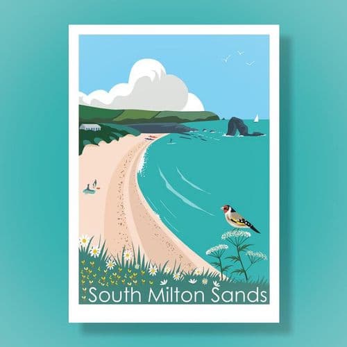 South Milton Sands - Art Print