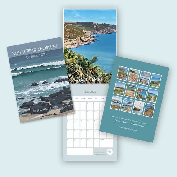 South West Shoreline Calendar 2026 | Jo Thearle