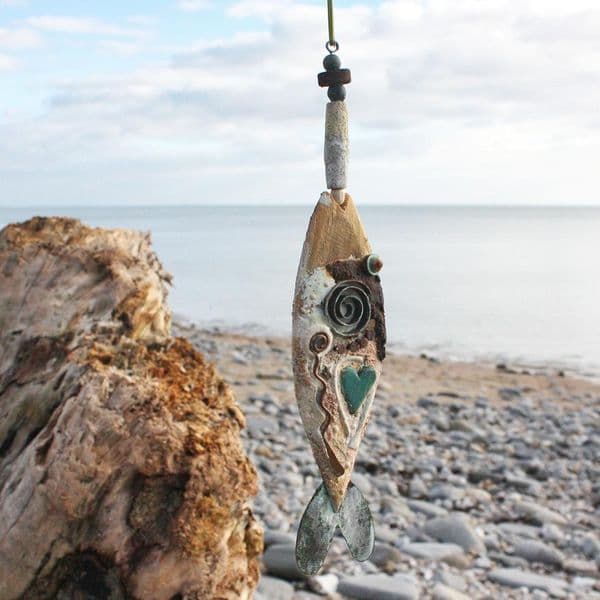 Spiral - Fish Art Sculpture | Coastal Art Work | Laurence Henry