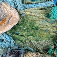Splish | Textile Art |  Coastal Artwork | Lucinda Button