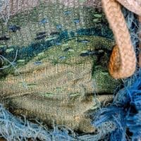 Splosh | Textile Art |  Coastal Artwork | Lucinda Button