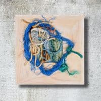 Splosh | Textile Art |  Coastal Artwork | Lucinda Button