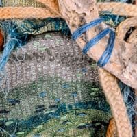 Splosh | Textile Art |  Coastal Artwork | Lucinda Button