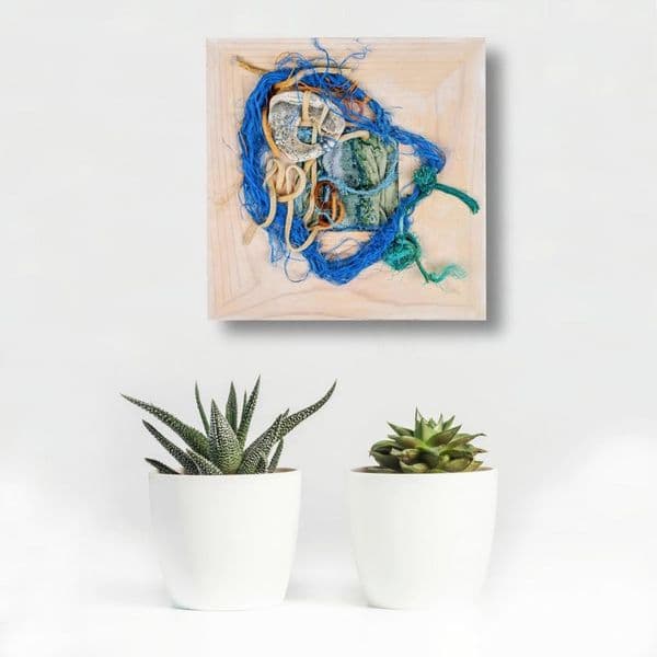 Splosh | Textile Art | Coastal Artwork | Lucinda Button