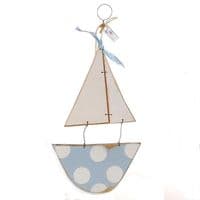 Spotty Sail Boat | Model Boats | Coastal Style