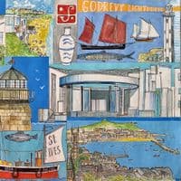St Ives Art Print | A3 Print | Andrew Ruffhead