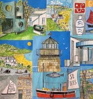 St Ives Art Print | A3 Print | Andrew Ruffhead
