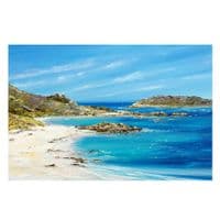 St Martins, Great Bay to White Island | Art Print | Gail Morris