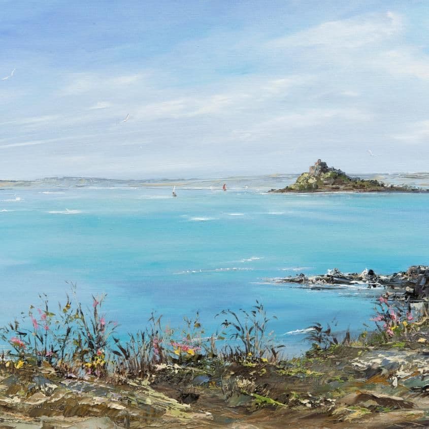 St Michaels Mount - print