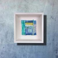 Starlight on Sea | Textile Art |  Coastal Artwork | Lucinda Button