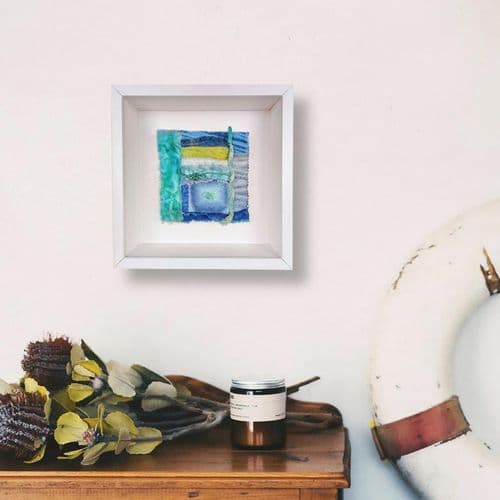 Starlight on Sea – Textile Art