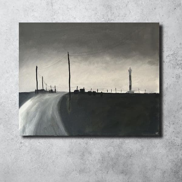 Storm Over Dungeness |Original Painting | Nick Kelly