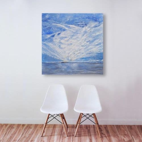 Subdued Big Sky – original painting