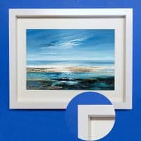 Sun on the Sandbars Teignmouth | Art Print | Gail Morris