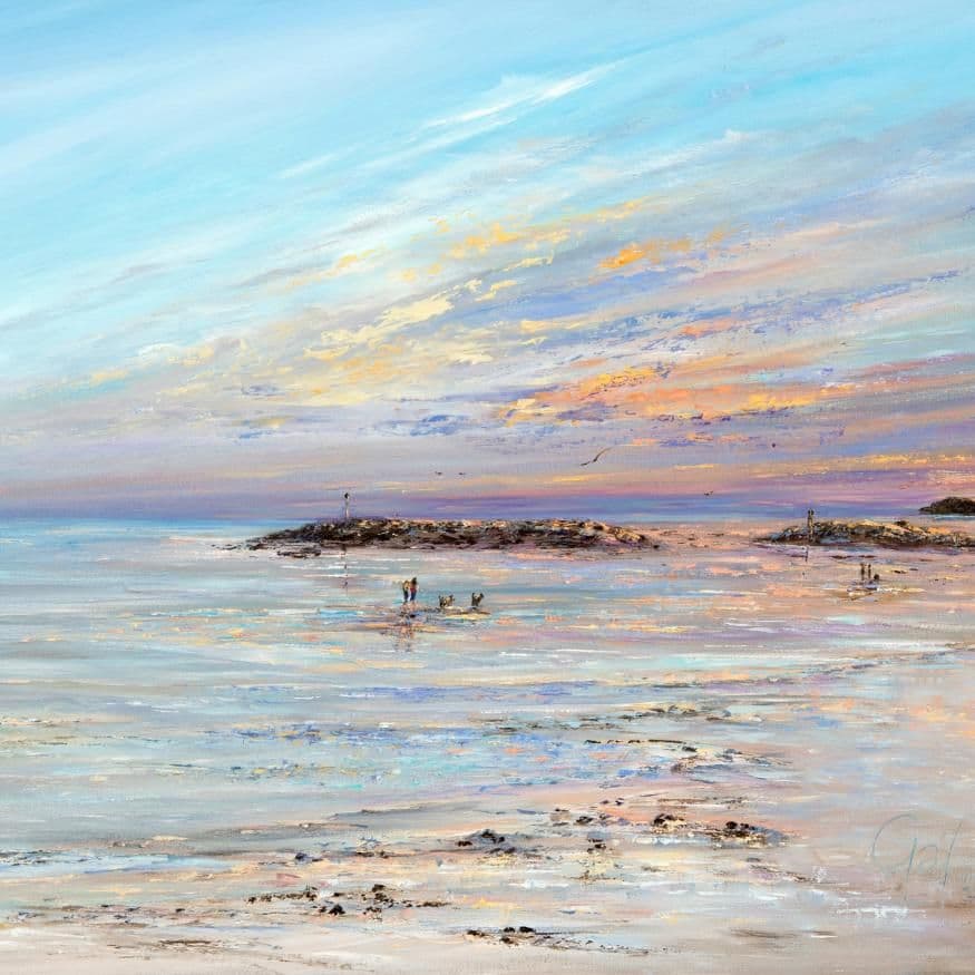 Sunset over Sidmouth – Print