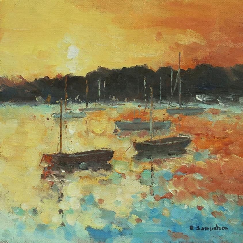 Sunset | Art Print | Becky Samuelson