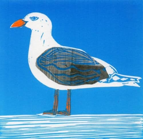 Sussex Seagull Coastal Card | Sophie Mutter
