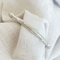 Swell Bangle Bracelet | Silver Bangle | Sarah Adams