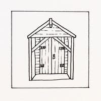 The Beach | Hand Drawn Illustration | Limited Edition | Alison Collins