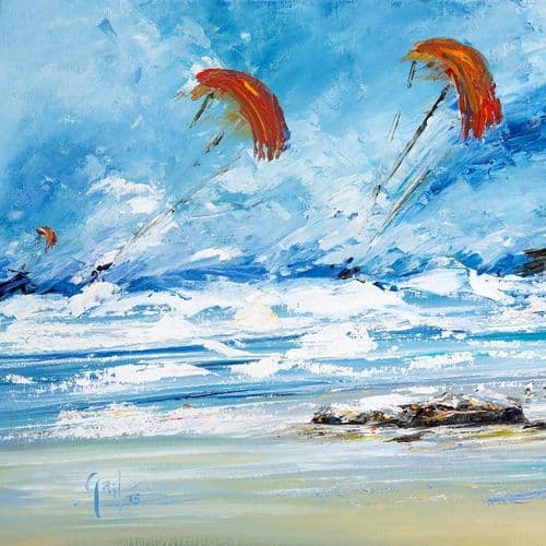 The Kitesurfers – print