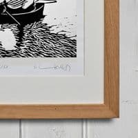 The Point | Linocut | Lino Print