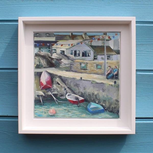 The Quayside | Original Coastal Painting | Tracy McKenna