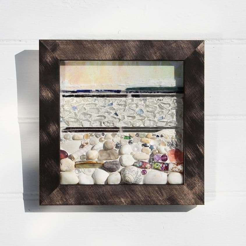 The White Beach – Mosaic Picture