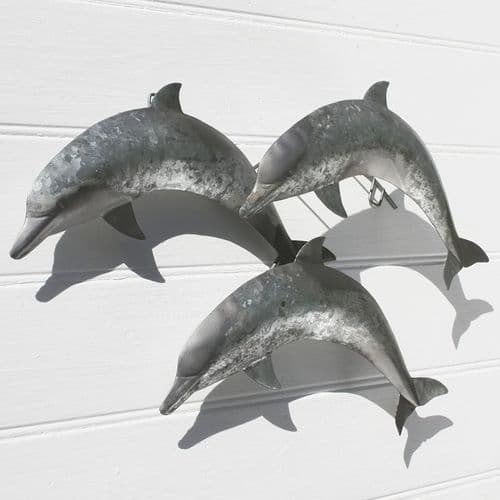 Three Leaping Dolphins - Wall Hanging