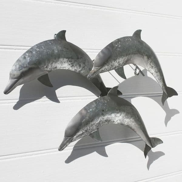 Three Leaping Dolphins | Wall Hanging