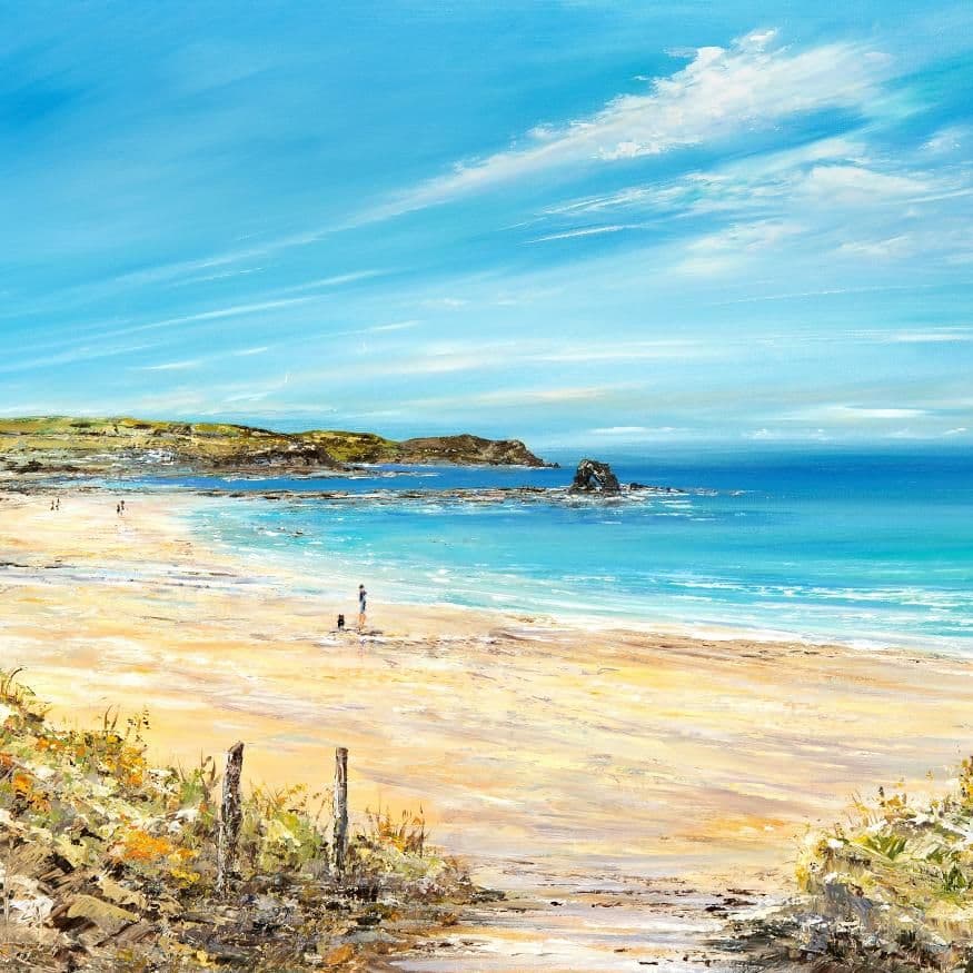 Thurlestone Beach, Devon – print