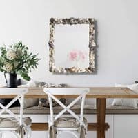 Tidal Coast Seashell Wall Mirror | Seashell Mirror