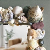 Tidal Coast Seashell Wall Mirror | Seashell Mirror