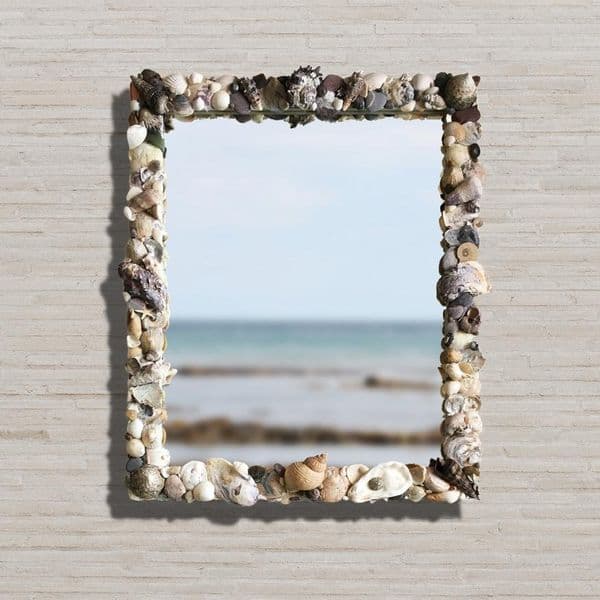 Tidal Coast Seashell Wall Mirror | Seashell Mirror