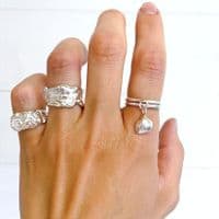 Tidal Ring | Silver Jewellery | Sarah Adams
