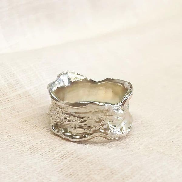 Tidal Ring | Silver Jewellery | Sarah Adams